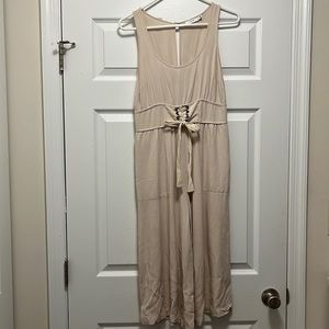 Linen Look Jumpsuit